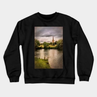 The Infant Thames At Lechlade Crewneck Sweatshirt